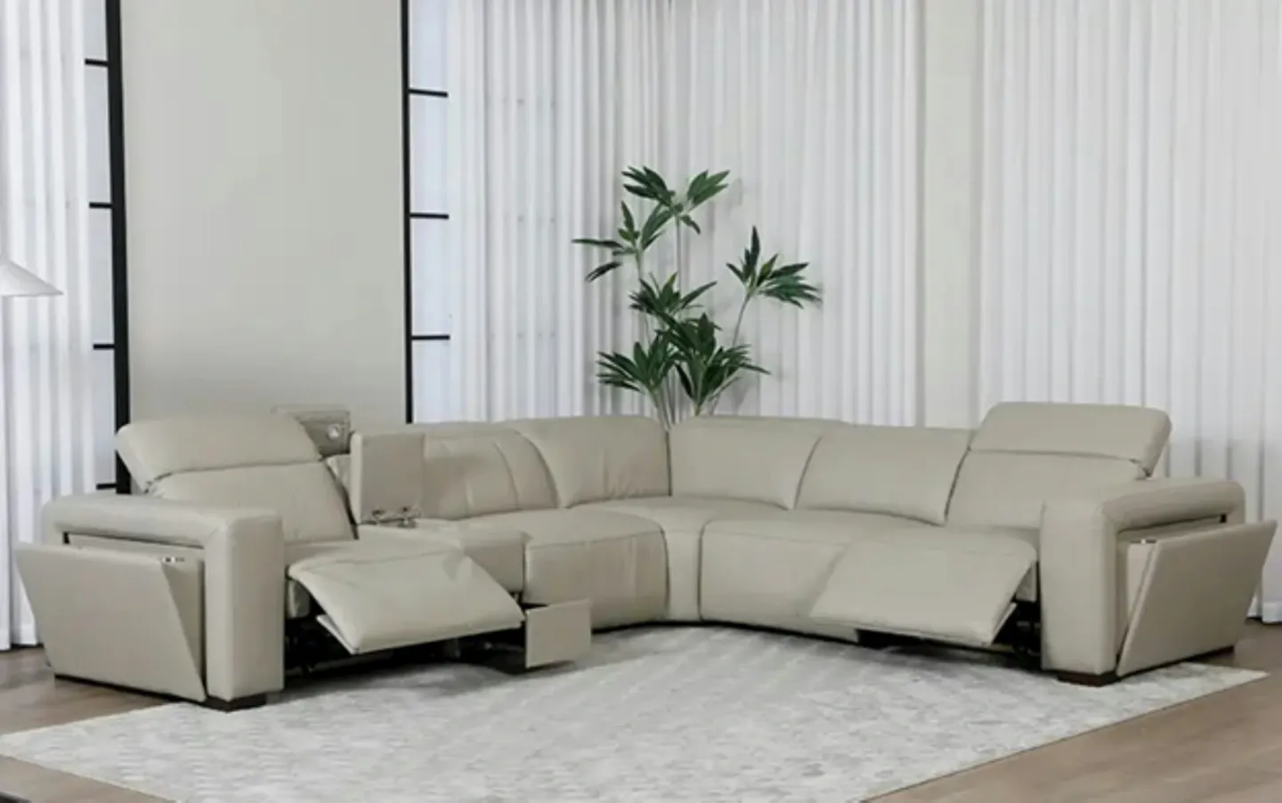[COUCH-5] Sectional Sofa - 5 pieces
